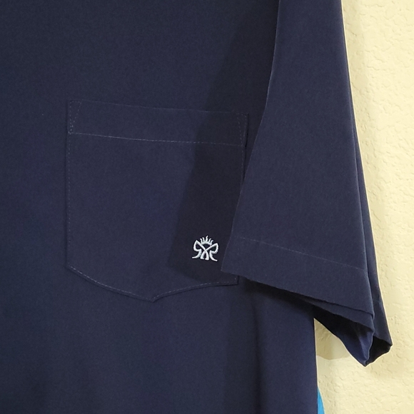 Rietveld USA Hawaiian Shirt - Navy - Large - Picture 7 of 16